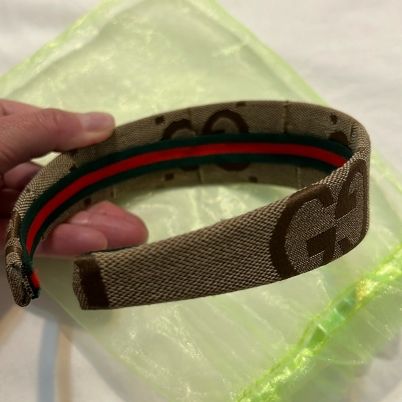 Padded Gucci headband - handmade using original fabric - Picture 5 of 5